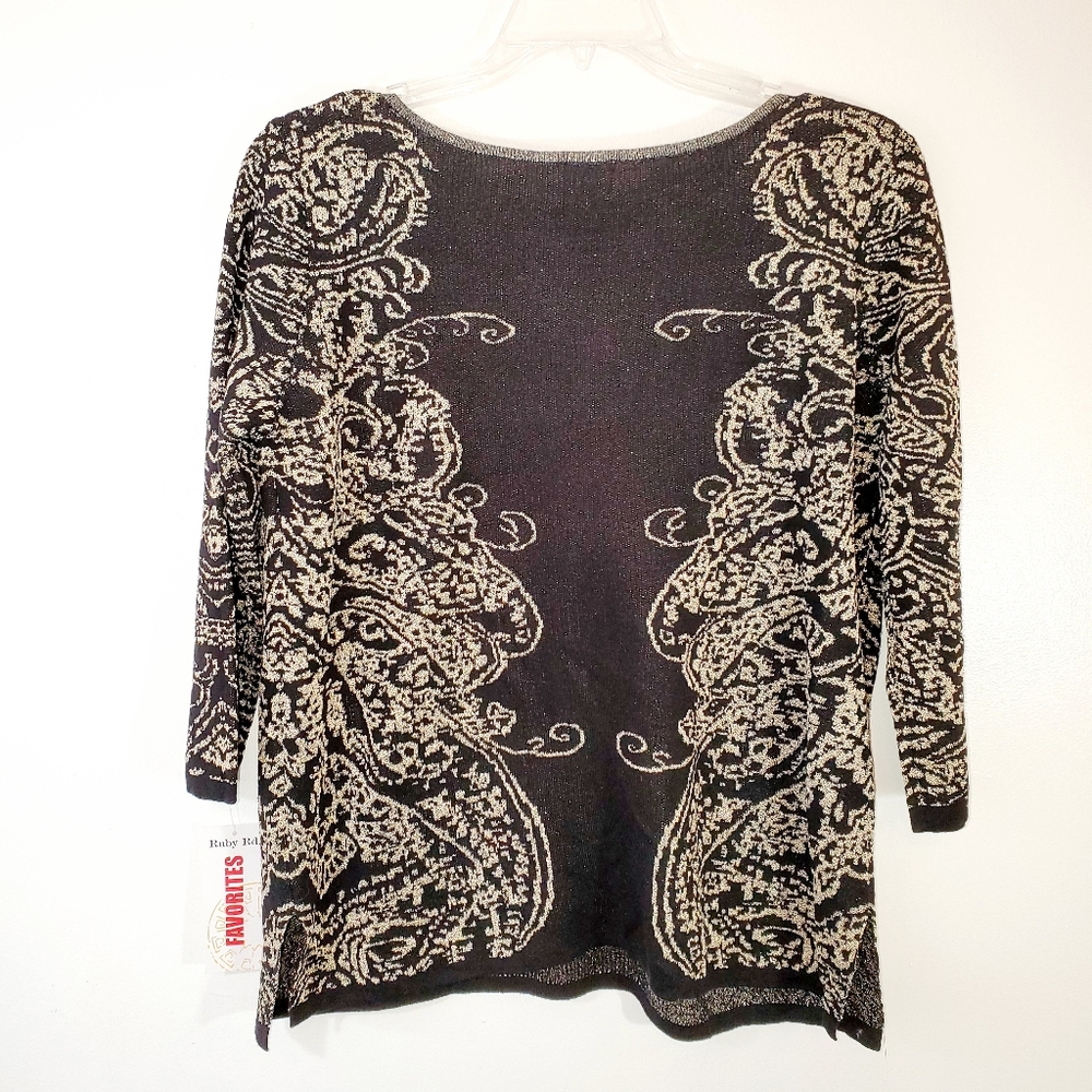 Ruby Rd Favorites sweater - Picture 4 of 7